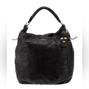 PRADA Fidud Vitello Shoulder Bag